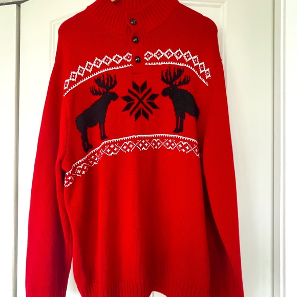 Ralph Lauren Chaps Mens Sweater 100% Cotton XL - Picture 1 of 7